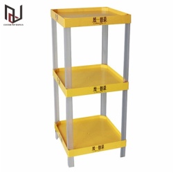 Plastic display stands