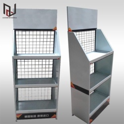 retail display stands metal motor oil