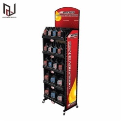 Promotion display fixtures lubricate display stand