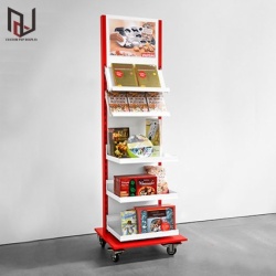 Magazine display rack