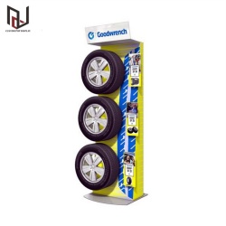 high quality promotion tire display rack