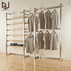 Good quality metal clothing display rack